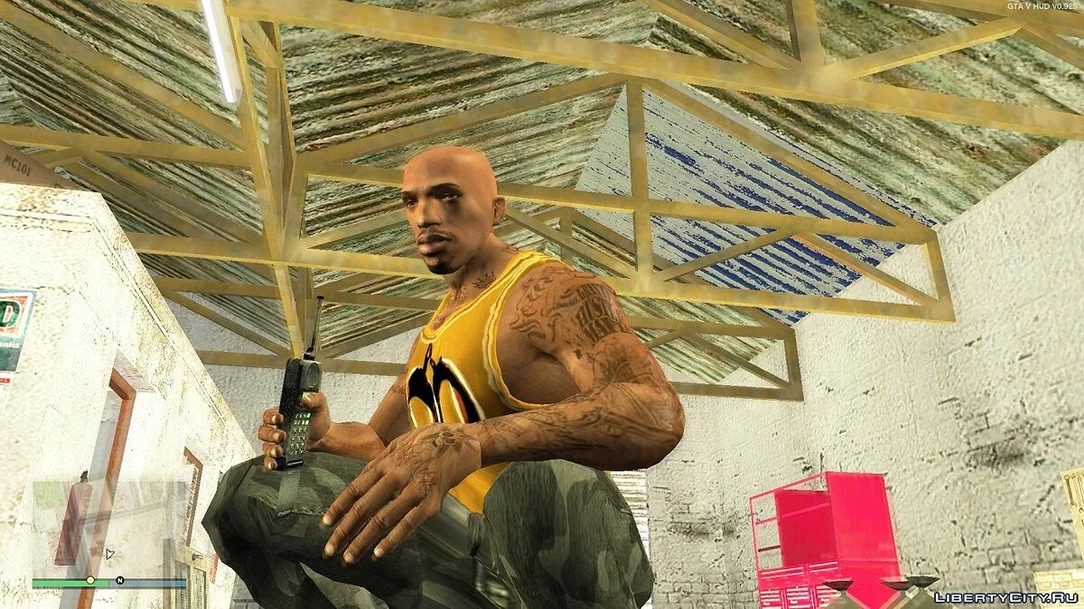 tatoo CJ INSANITY / GTA San Andreas