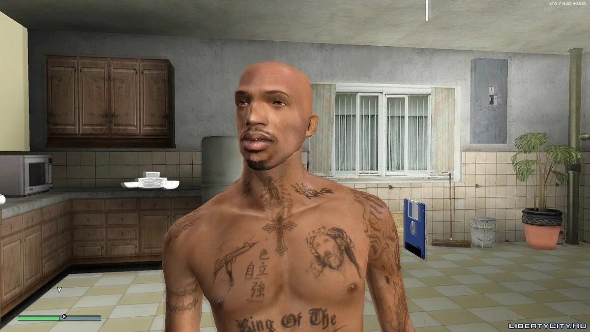 tatoo CJ INSANITY / GTA San Andreas
