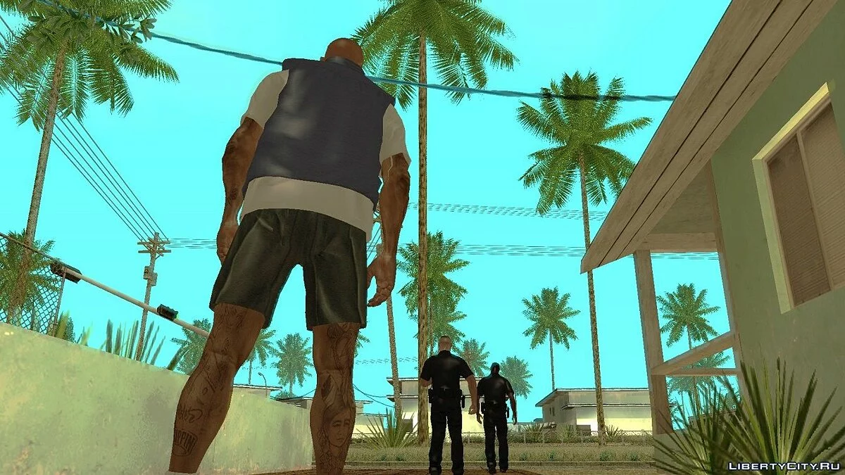 tatoo CJ INSANITY / GTA San Andreas