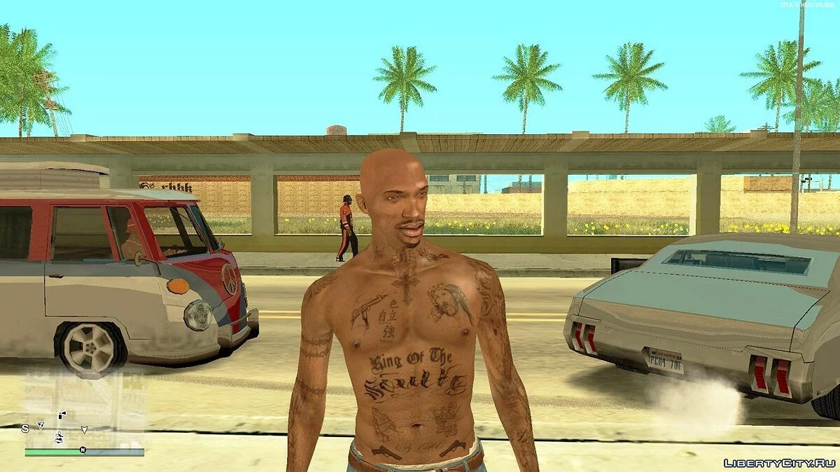 tatoo CJ INSANITY / GTA San Andreas
