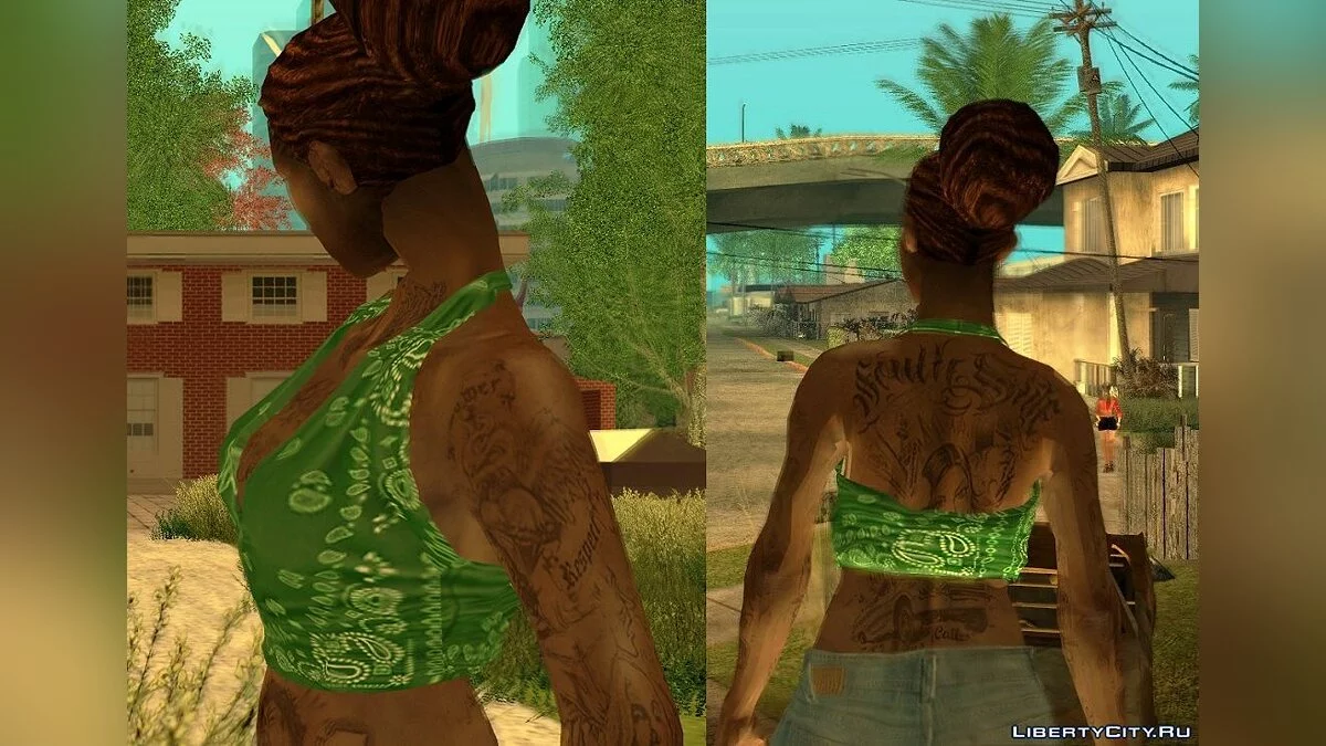 Tato untuk karakter / GTA San Andreas