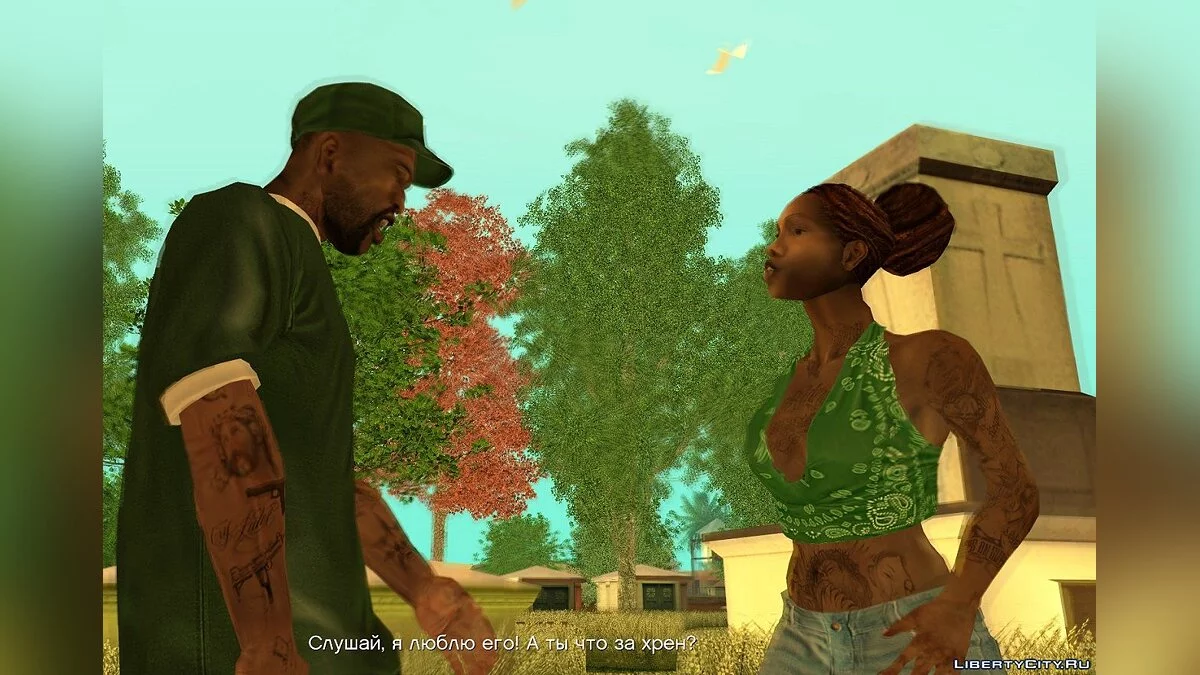 Tato untuk karakter / GTA San Andreas