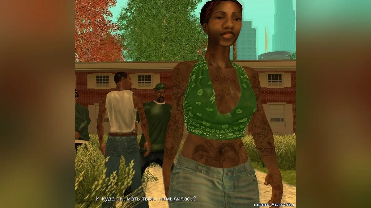 Tato untuk karakter / GTA San Andreas