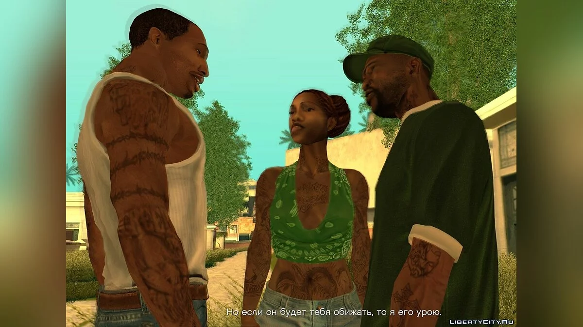 Tato untuk karakter / GTA San Andreas