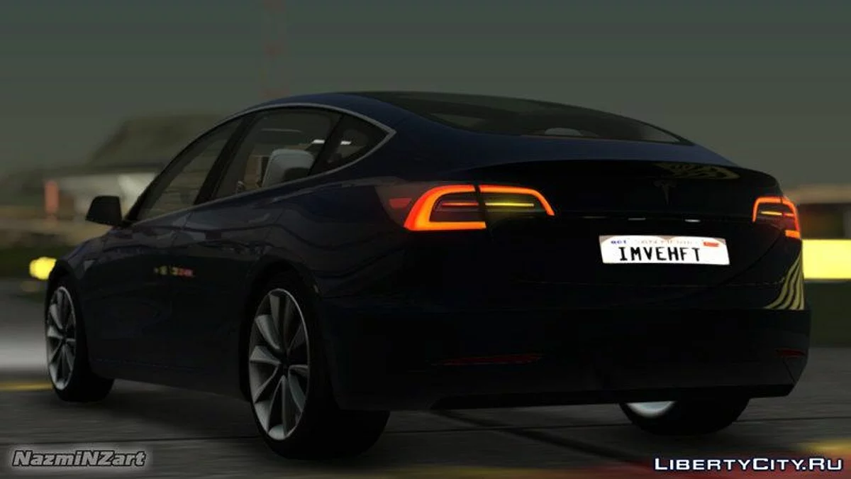 2018 Tesla Model 3 / GTA San Andreas