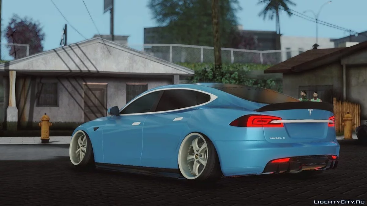 Tesla Model S Stance / GTA San Andreas