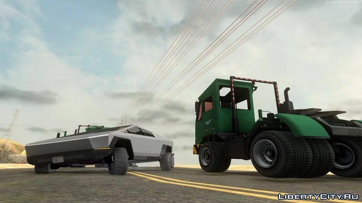 Tesla CyberTruck [0.21] / GTA San Andreas