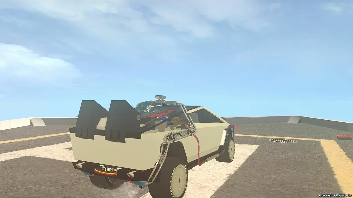 Tesla Cybertruck 2019 - Delorean dari
