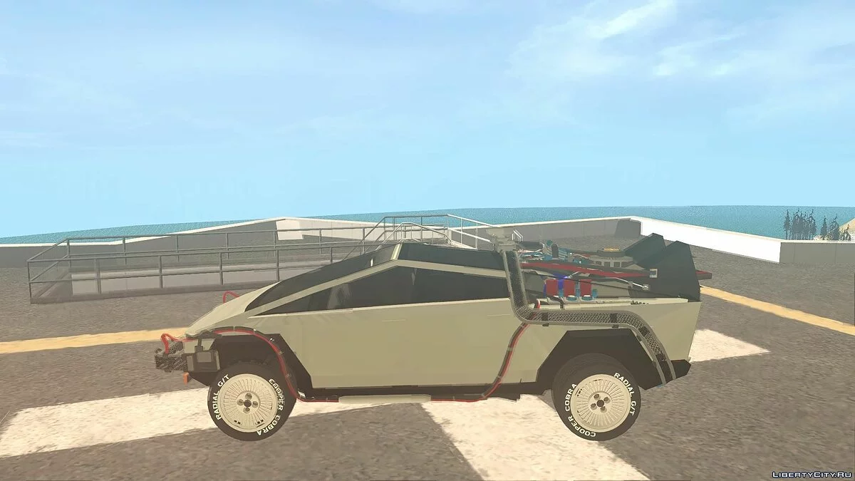 Tesla Cybertruck 2019 - Delorean dari