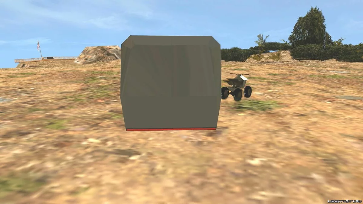 Tesla Cybertruck v1.2 + Cybertrailer v1.0 + Cyberquad v1.0 / GTA San Andreas