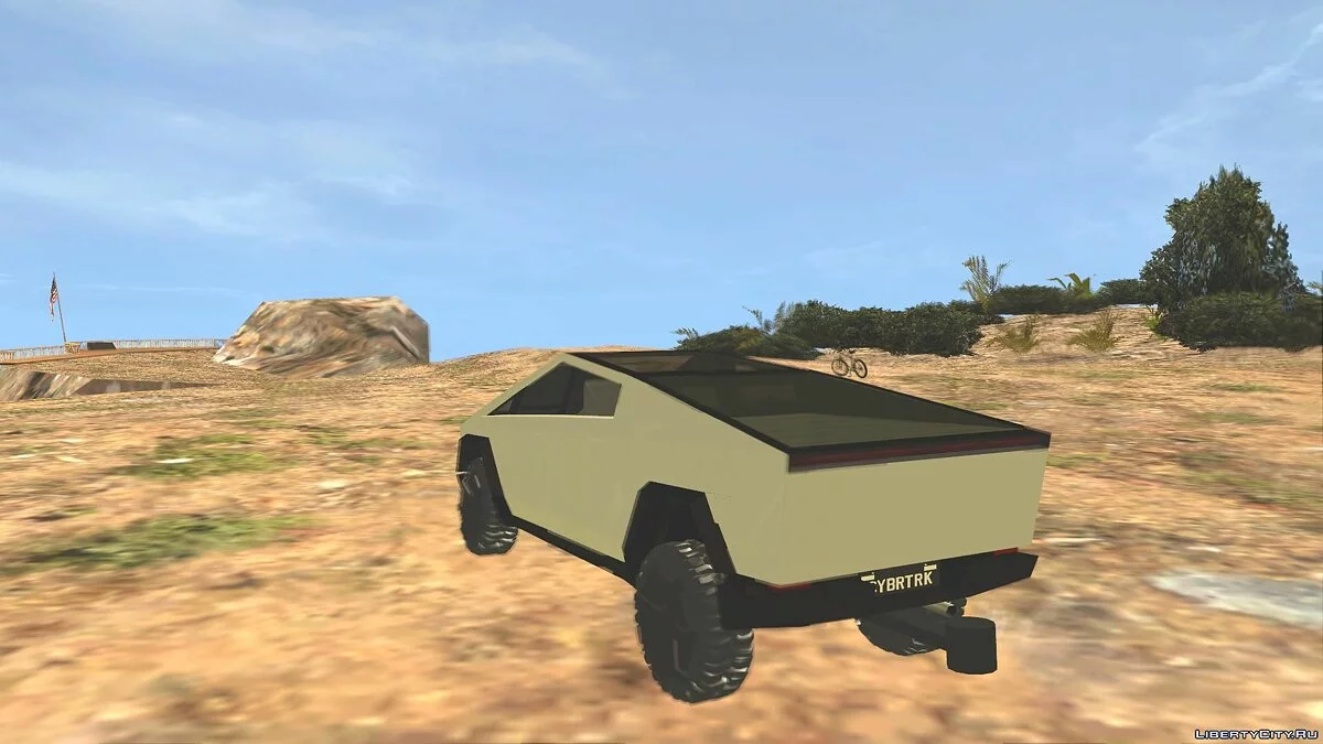 Tesla Cybertruck v1.2 + Cybertrailer v1.0 + Cyberquad v1.0 / GTA San Andreas