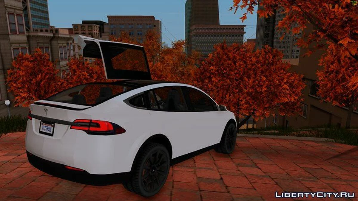2016 Tesla Model X (Low Poly) / GTA San Andreas