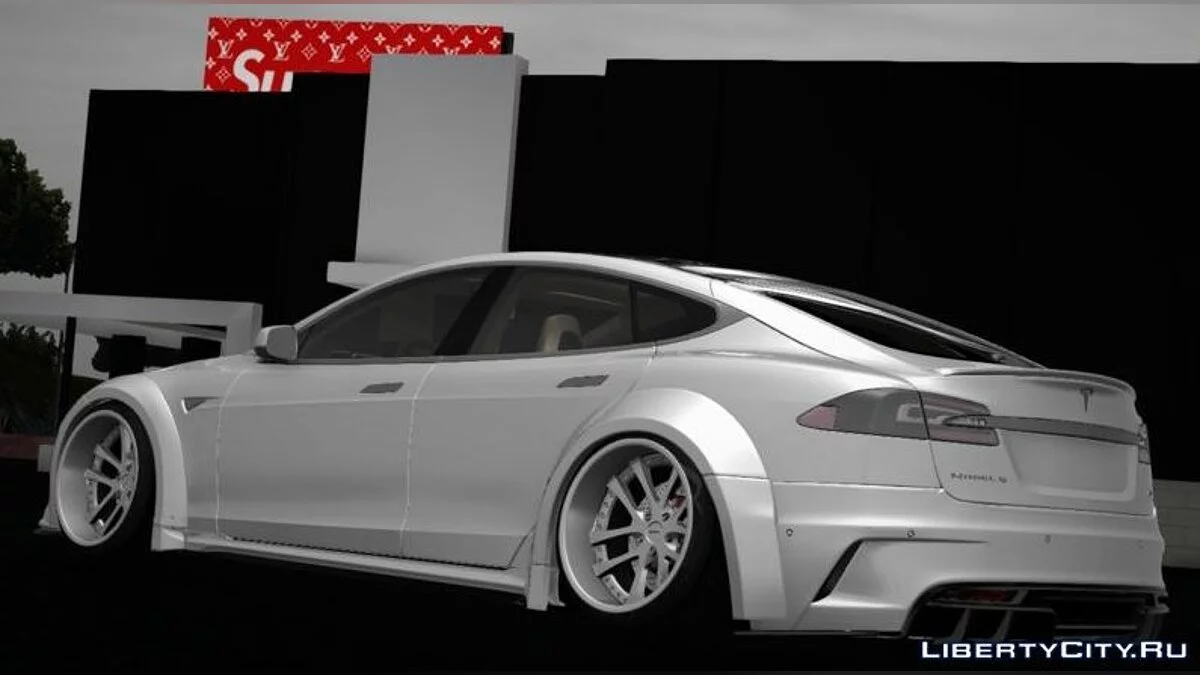 特斯拉 Model S P90D(Prior Design) / GTA San Andreas