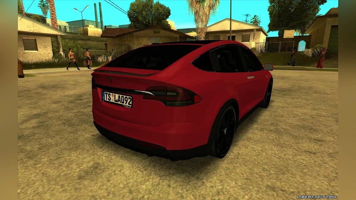 2020 年特斯拉 Model X / GTA San Andreas