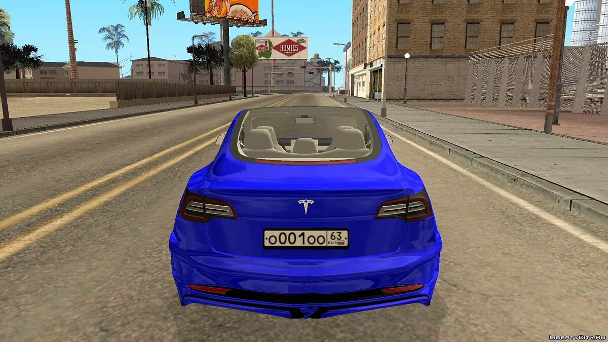 Tesla Model 3 / GTA San Andreas