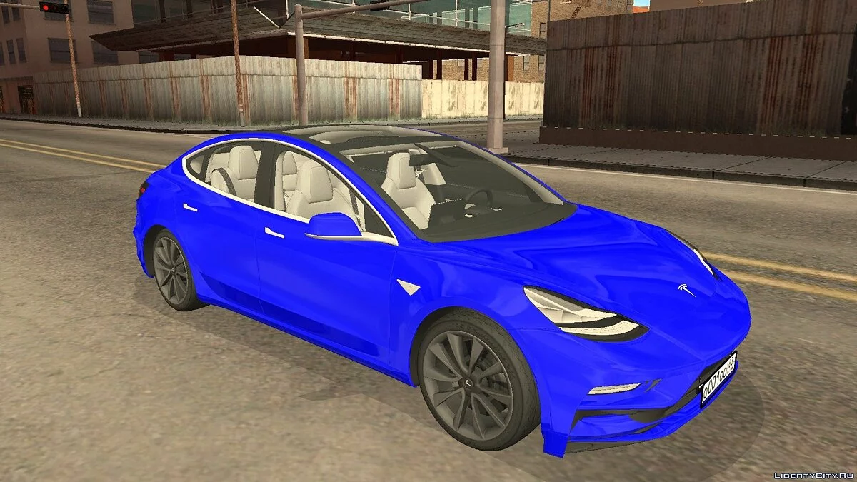 Tesla Model 3 / GTA San Andreas