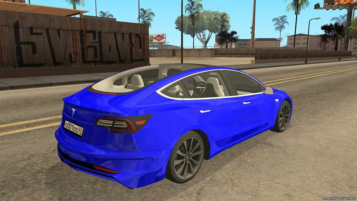 Tesla Model 3 / GTA San Andreas