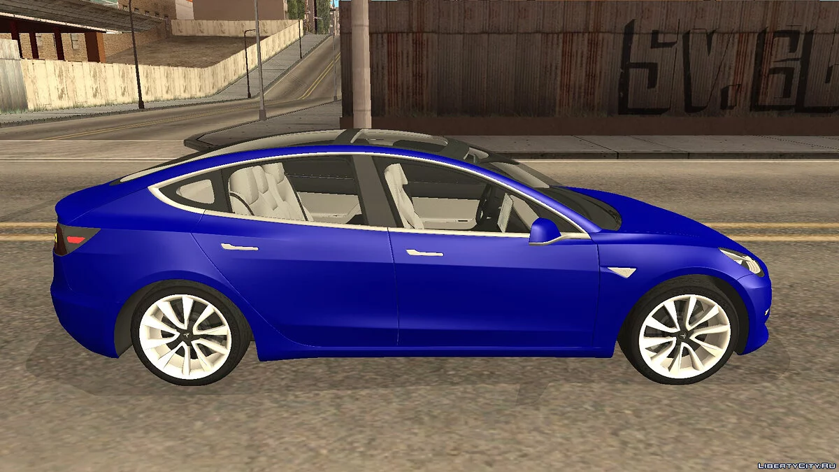 Tesla Modèle 3 / GTA San Andreas