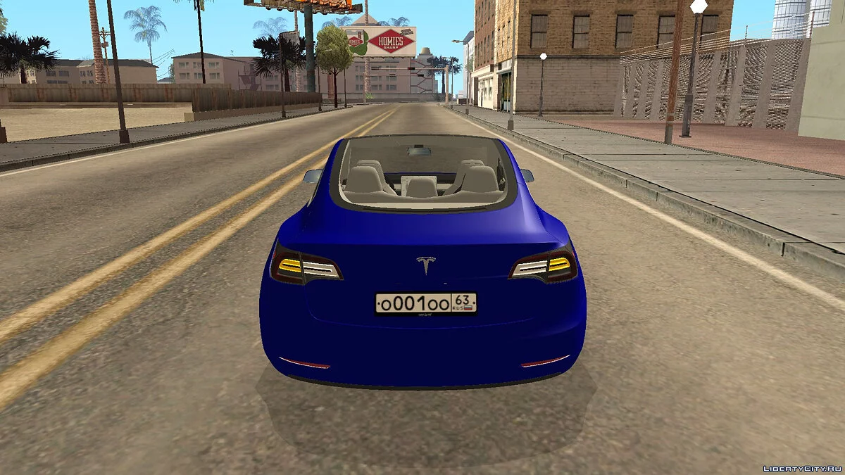 Tesla Modèle 3 / GTA San Andreas