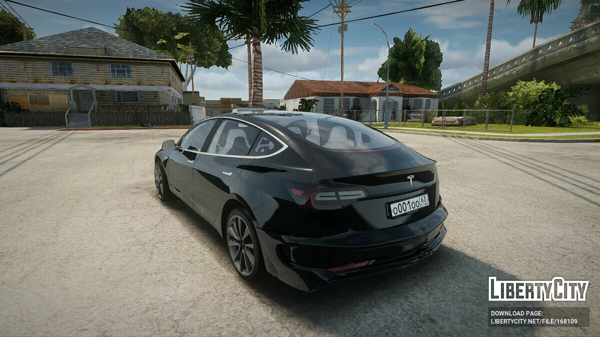 Tesla Model 3 / GTA San Andreas