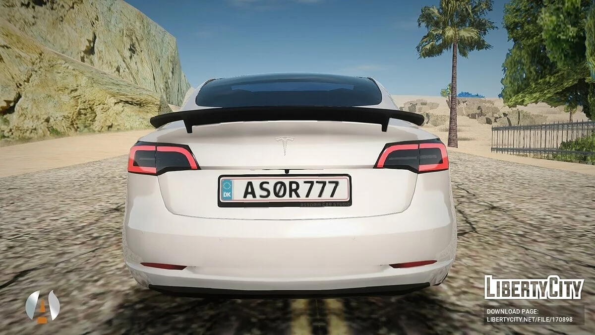Tesla Model 3 / GTA San Andreas