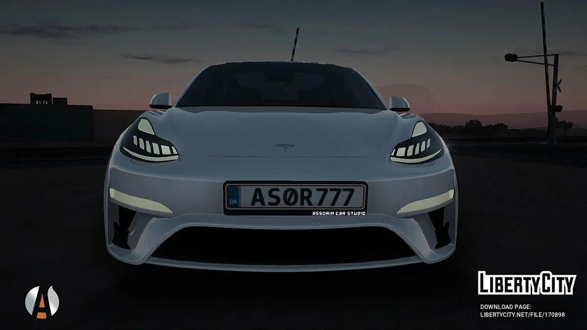 Tesla Model 3 / GTA San Andreas