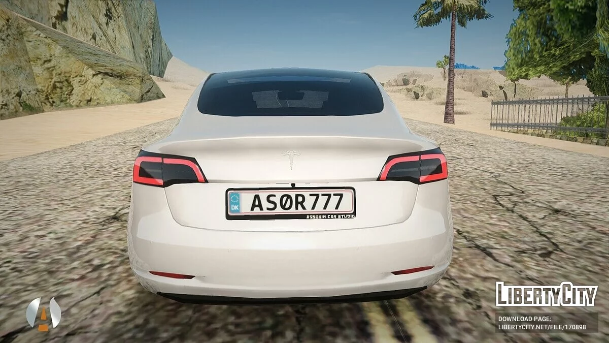 Tesla Model 3 / GTA San Andreas