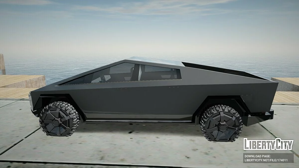 Tesla Cybertruck / GTA San Andreas