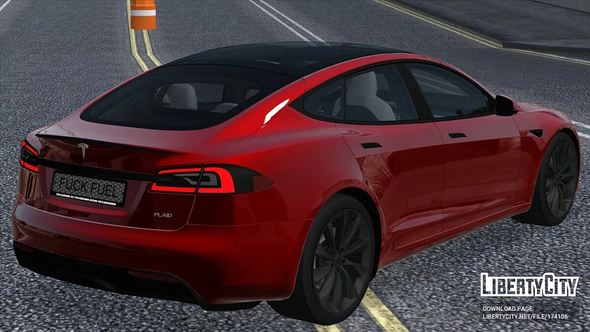 Tesla Model S Plaid / GTA San Andreas