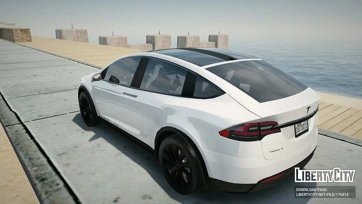 Tesla Model X P90D / GTA San Andreas
