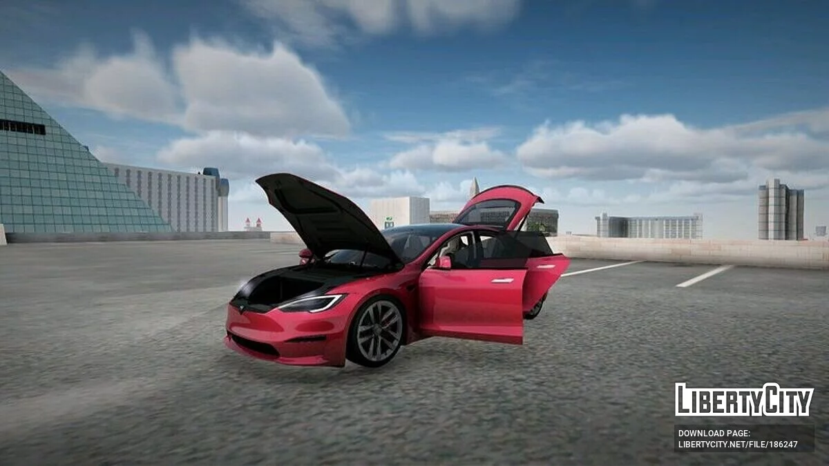 特斯拉 Model S Plaid / GTA San Andreas