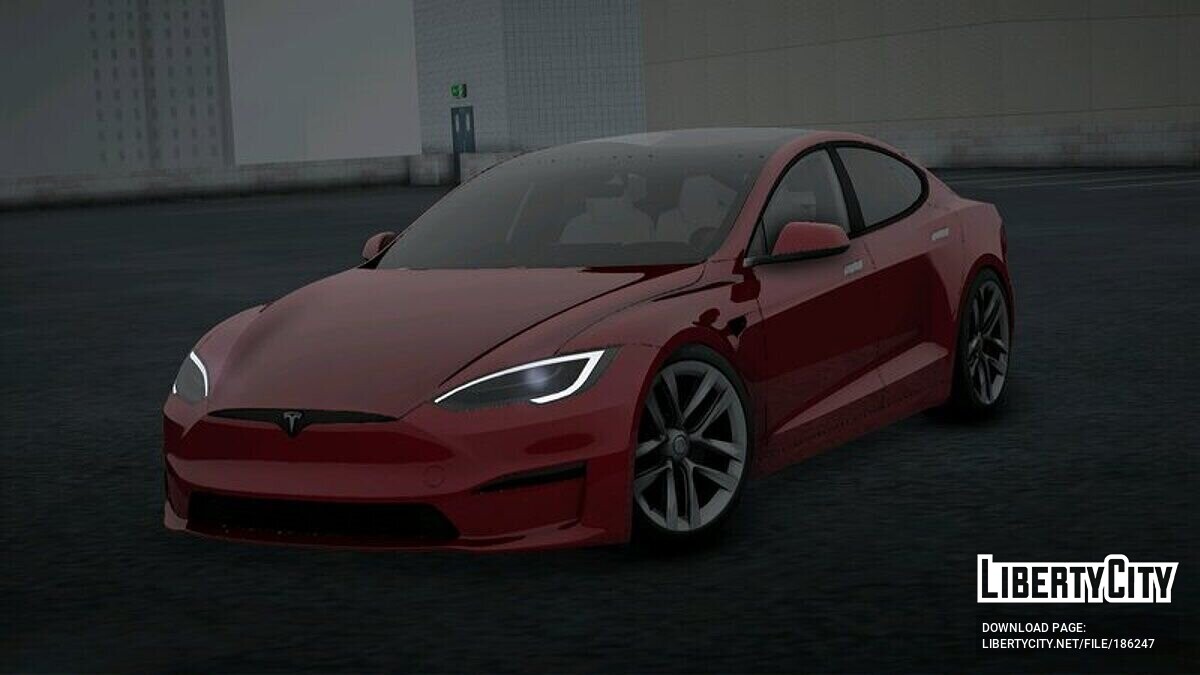 hand Aan het water Hiel Download Tesla Model S Plaid for GTA San Andreas