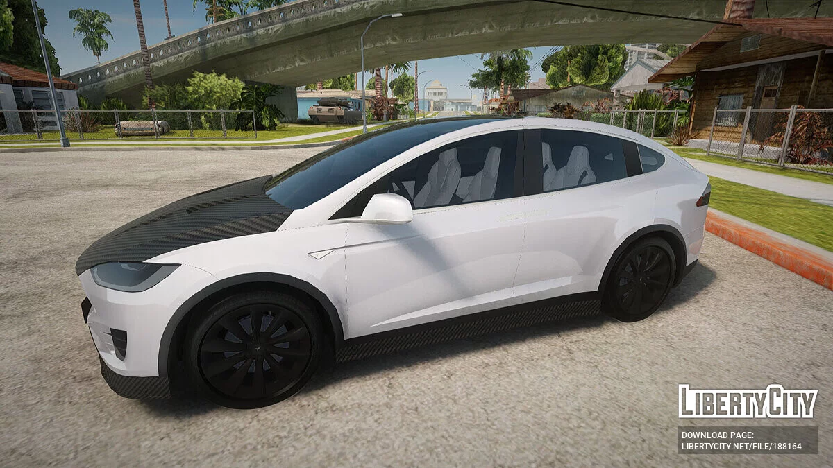 Tesla Model X + CCD / جي تي إيه سان أندرياس