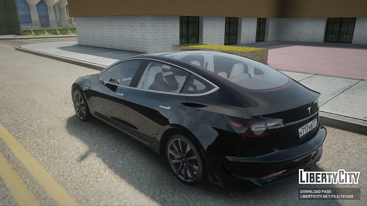 Tesla Model 3 / GTA San Andreas