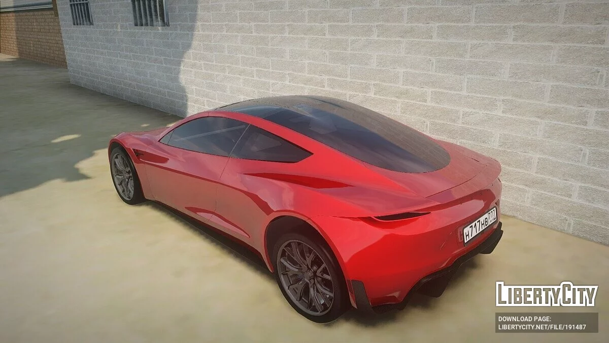 Tesla Roadster / GTA San Andreas