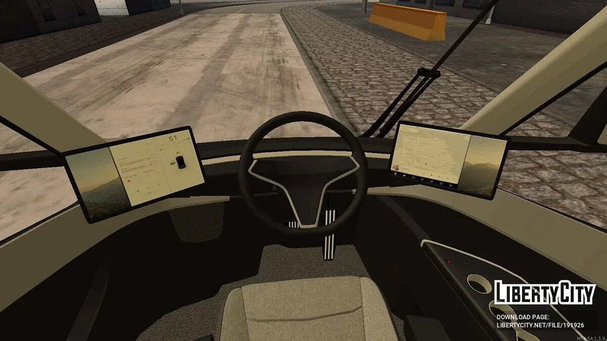 Tesla Semi + CCD / GTA San Andreas