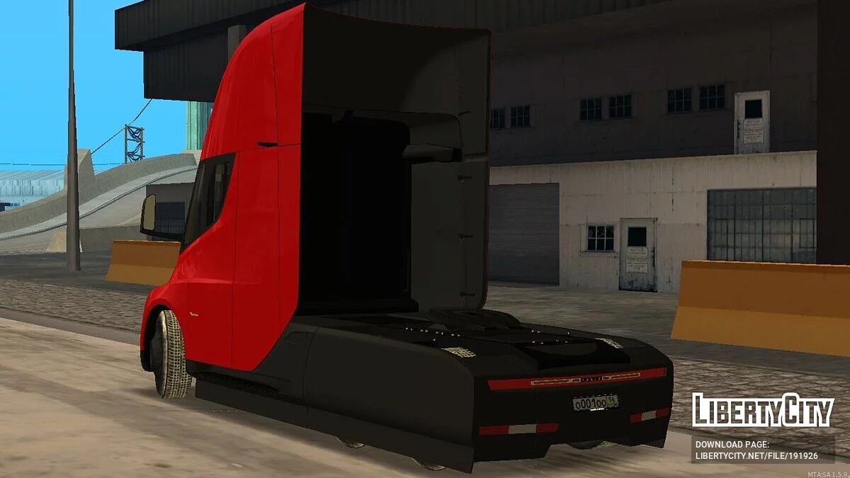 Tesla Semi + CCD / GTA San Andreas