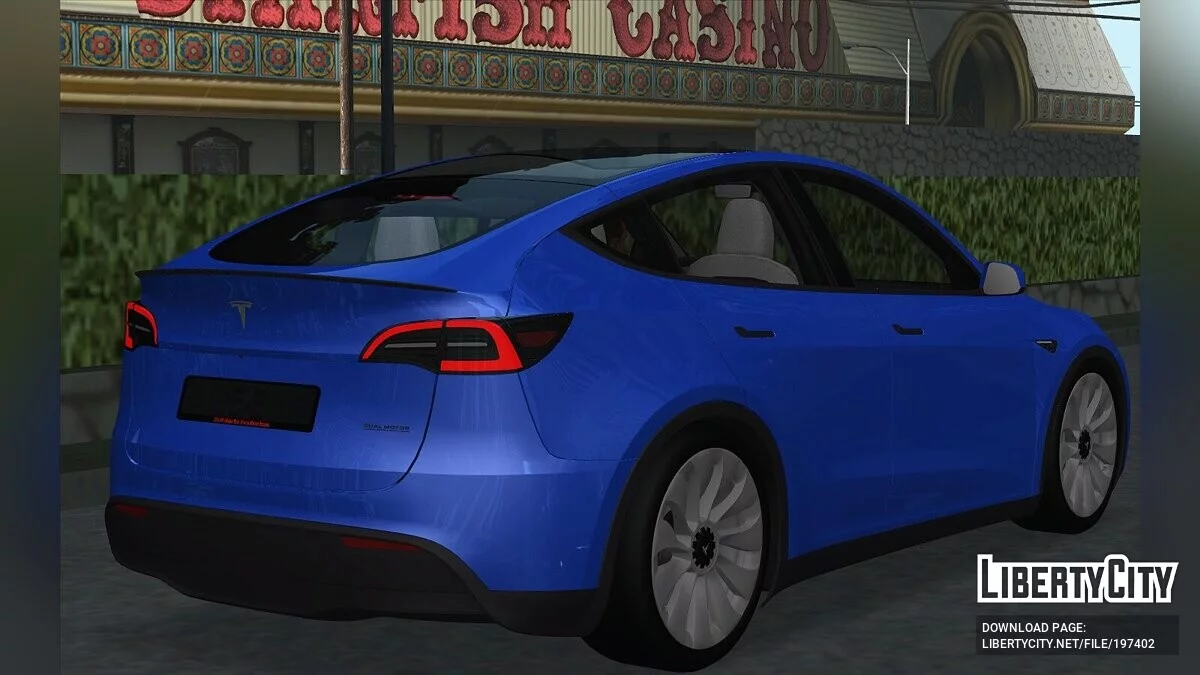 Tesla Model Y 2023 / GTA San Andreas