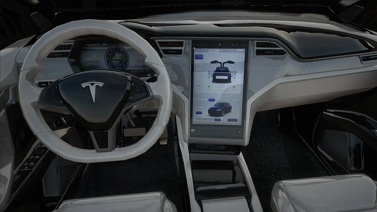 Tesla Model X 2022 / GTA San Andreas