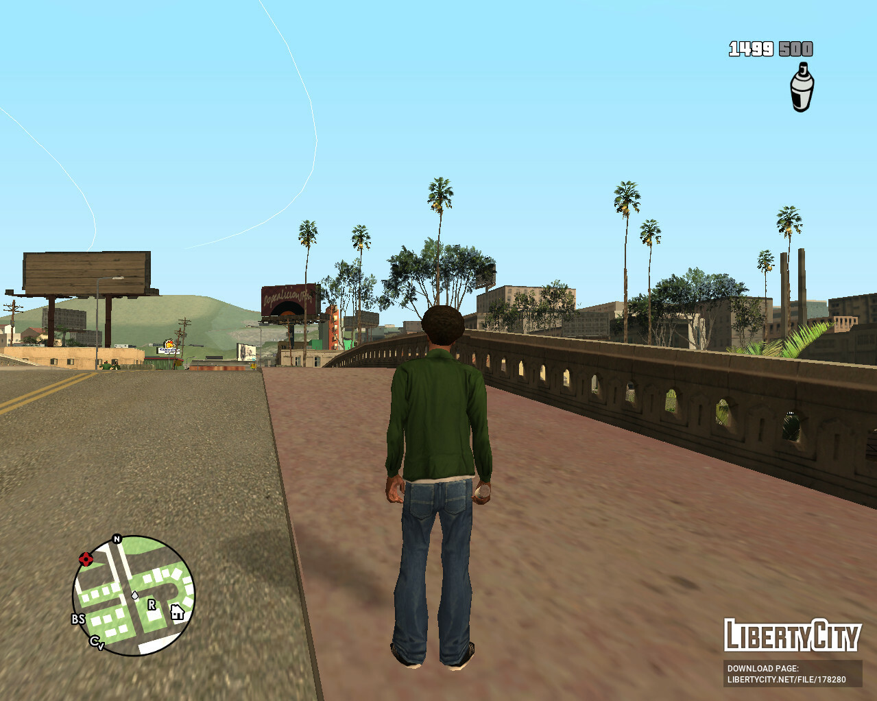 Mobile HUD for SA Definitive Edition for GTA San Andreas