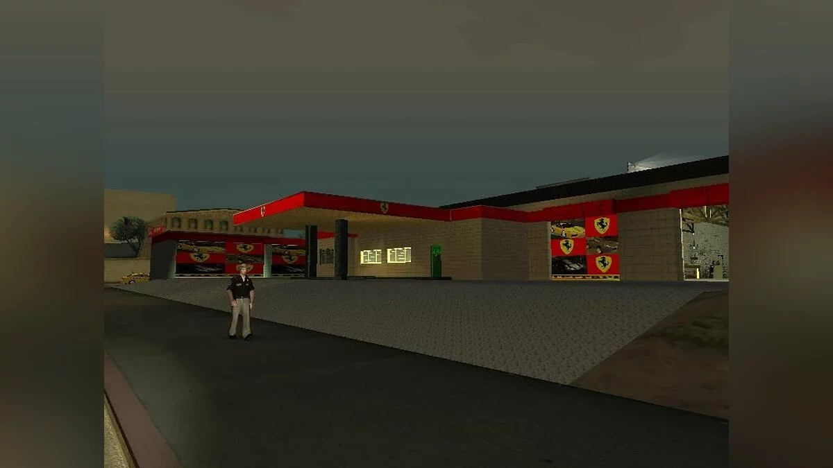Гараж Феррари / GTA San Andreas