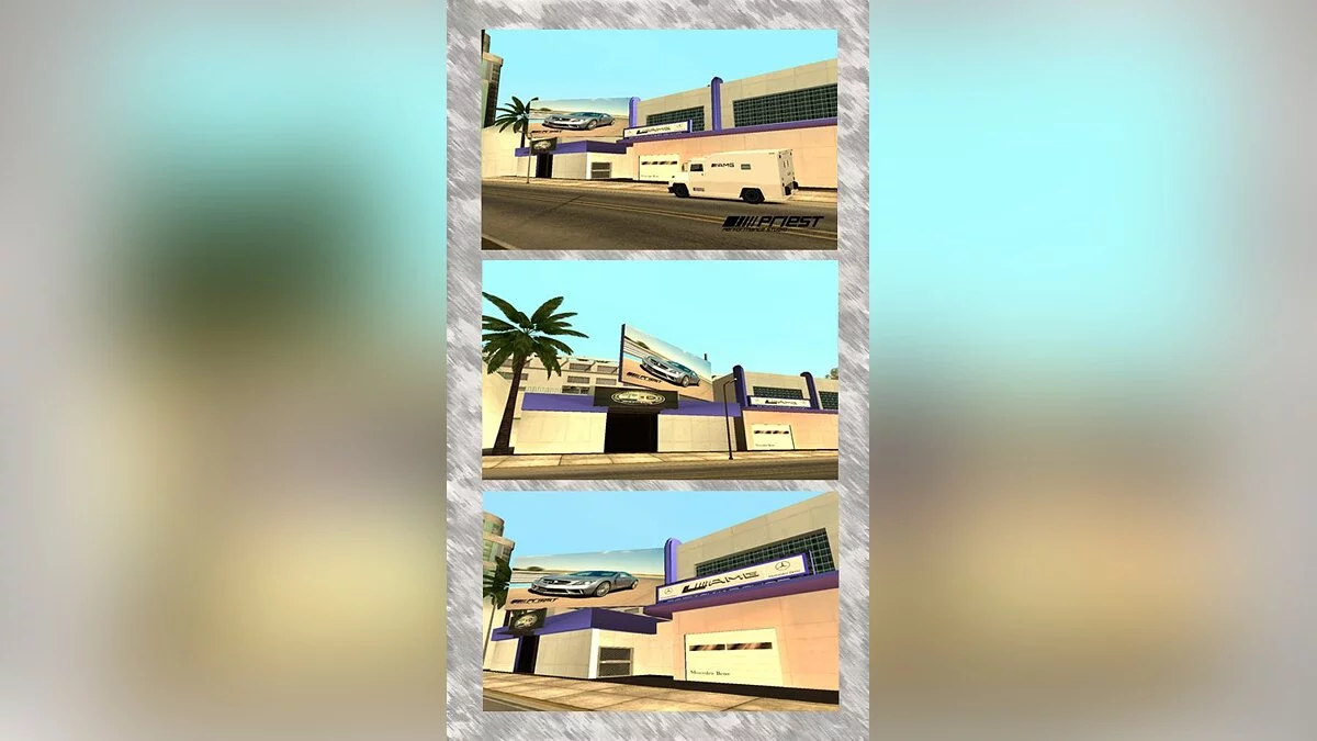 Mercedes Benz AMG Performance Studio / GTA San Andreas
