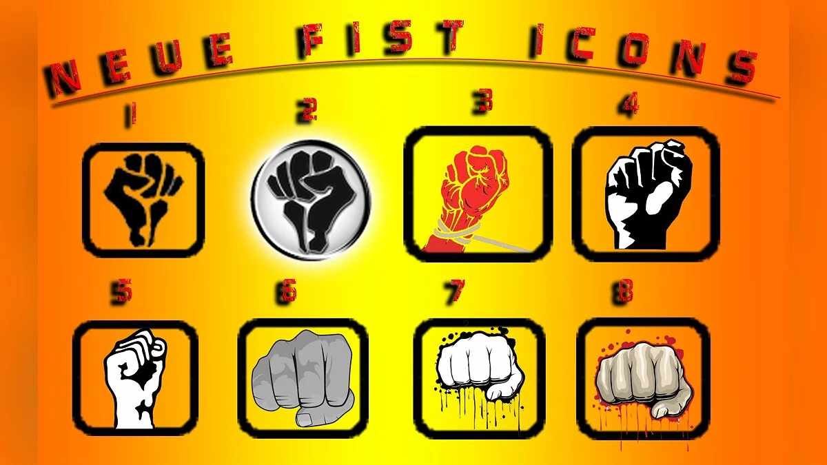 Icono de puño nuevo / GTA San Andreas