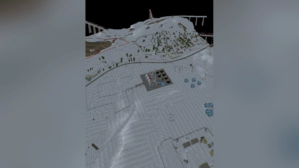 冬季沙漠 / GTA San Andreas