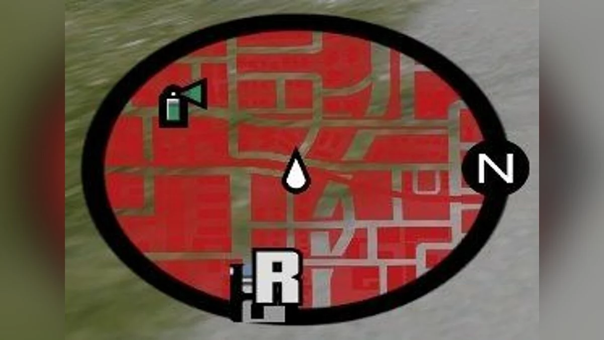 HQ SA Радар (Стиль GTAIII) / GTA San Andreas