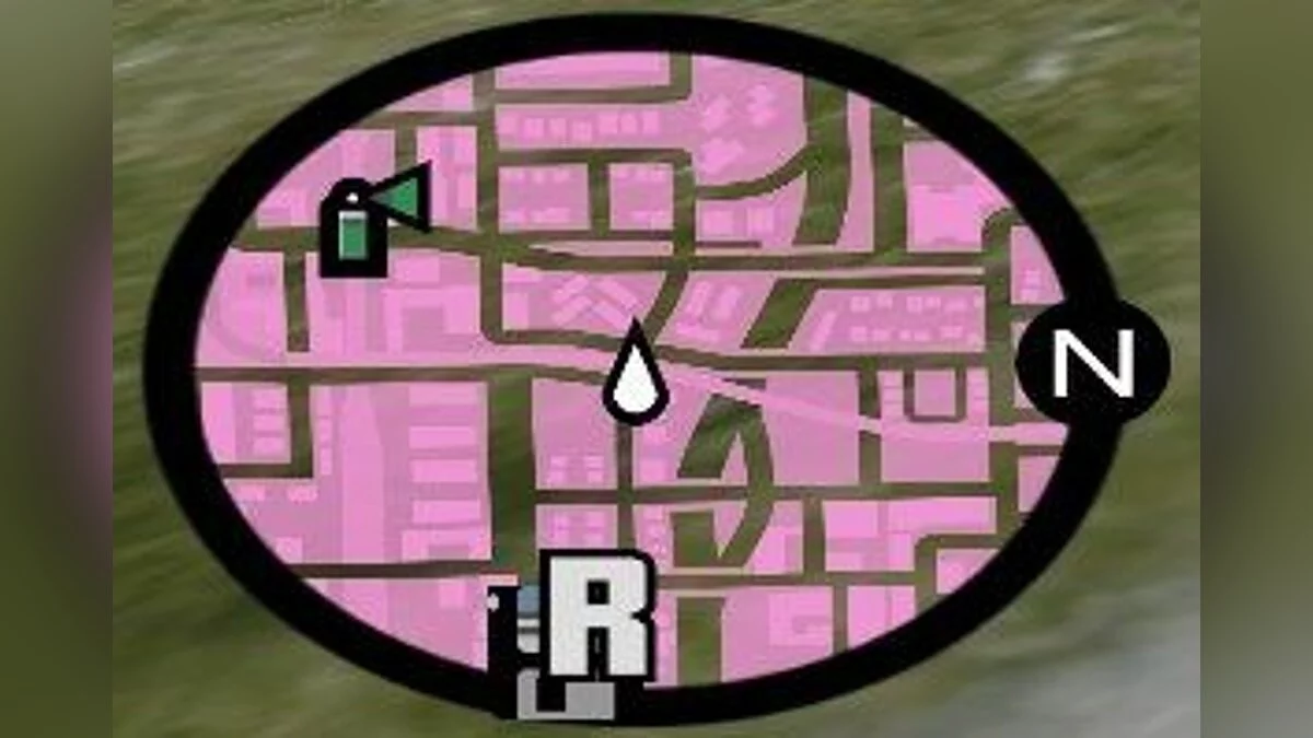 HQ SA Радар (Стиль GTAIII) / GTA San Andreas