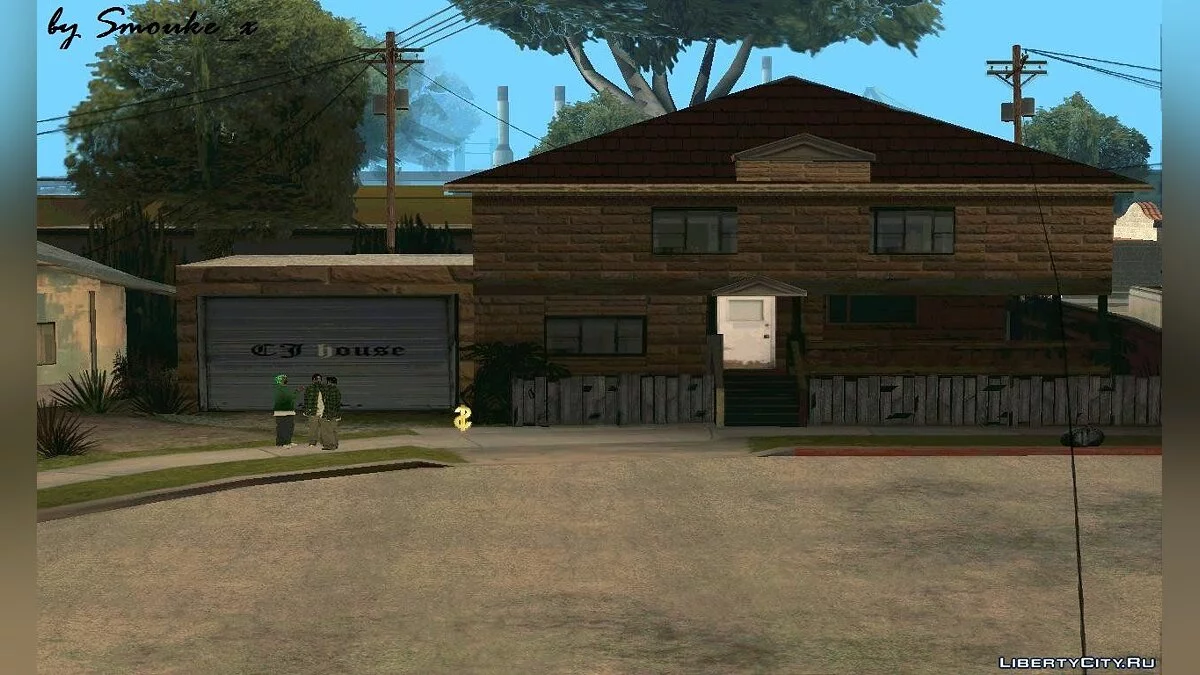 New Textures for CJ's House / GTA San Andreas