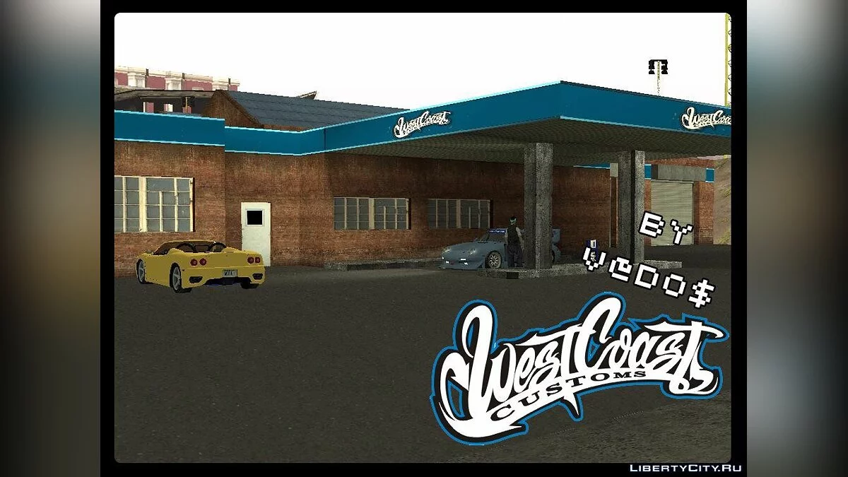 New textures-West Coast Customs / GTA San Andreas