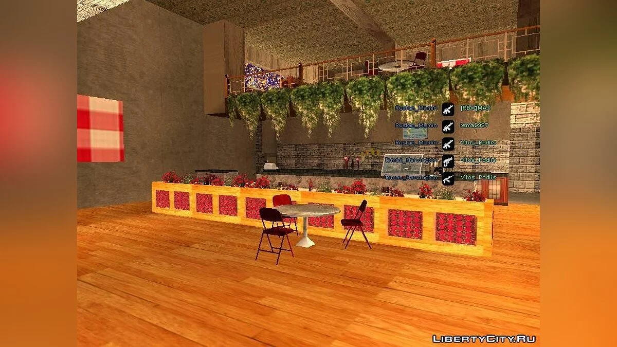 Новий інтер'єр Marco's Bistro / GTA San Andreas
