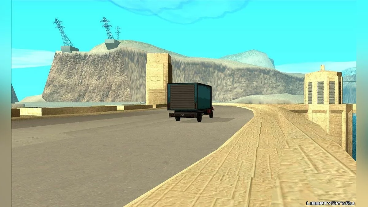 New Sherman Dam / GTA San Andreas